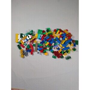 Lot of 100+ 3lb LEGO DUPLO Pieces, Thomas Train, Winnie Pooh, Animals